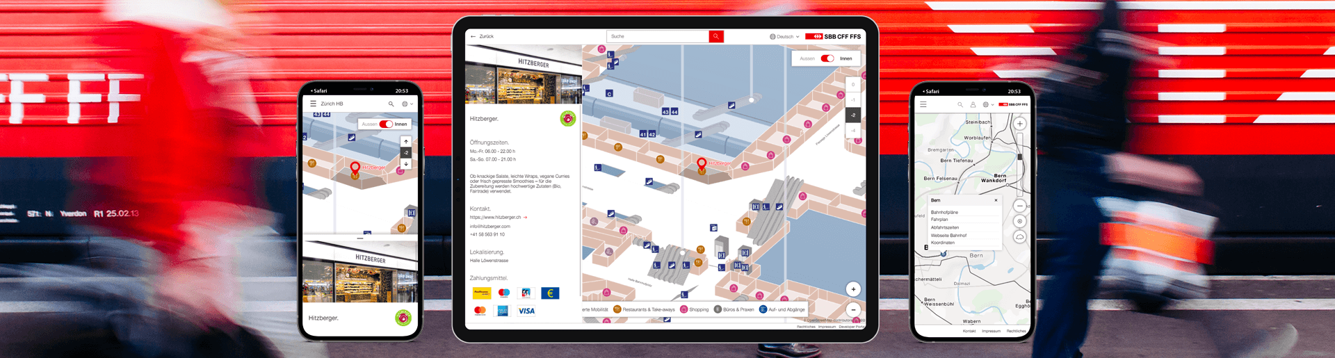 SBB maps and station plans Cover